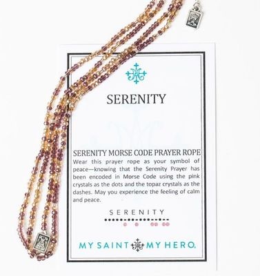 Serenity Morse Code Prayer Rope