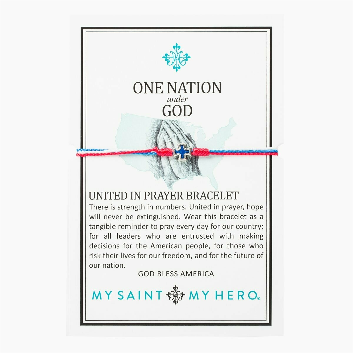 United In Prayer - One Nation Under God Bracelet