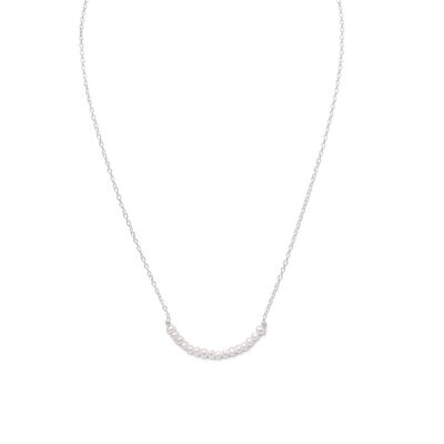 Cultured Freshwater Pearl Necklace - June Birthstone