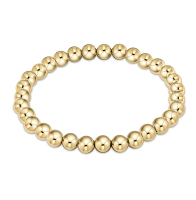 Enewton Classic gold filled 6mm bead bracelet