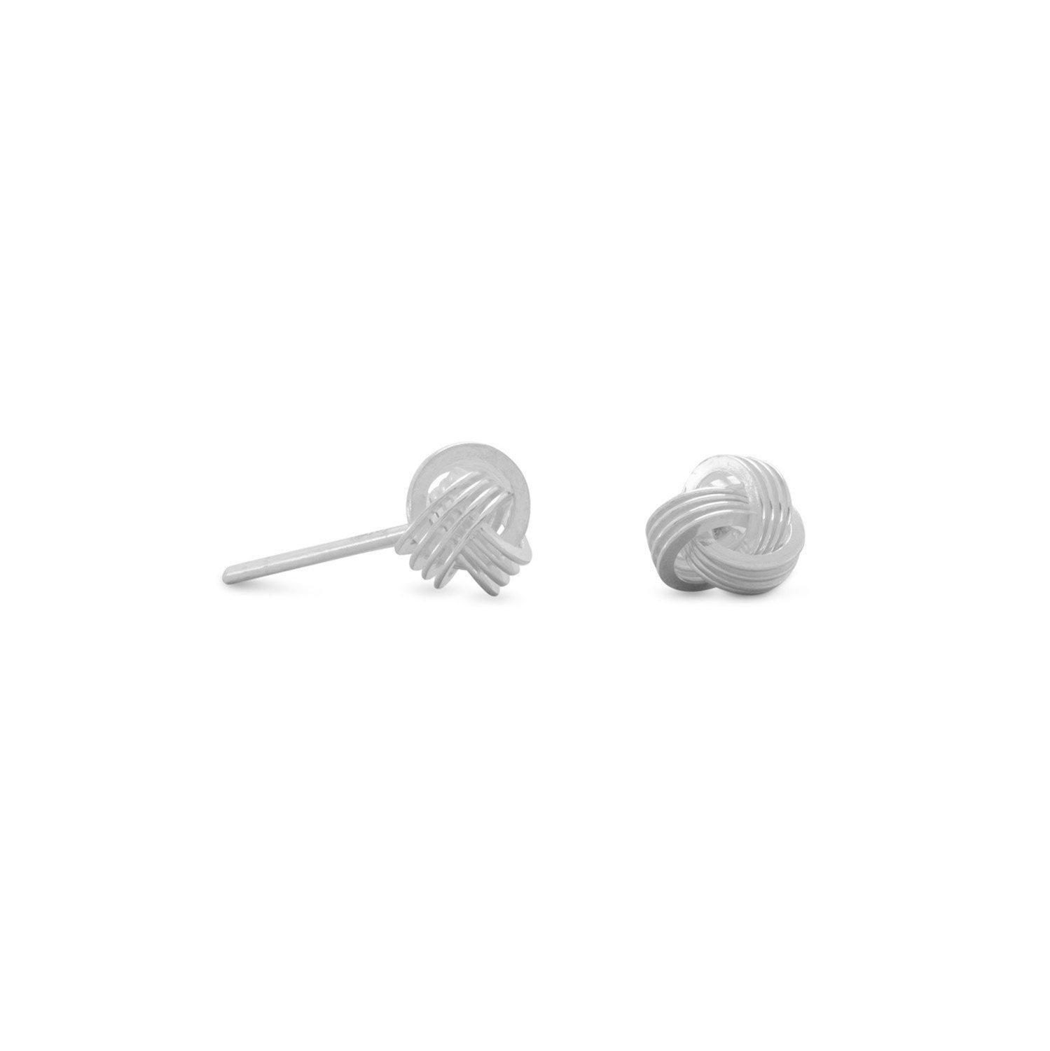 Small Love Knot Post Earrings