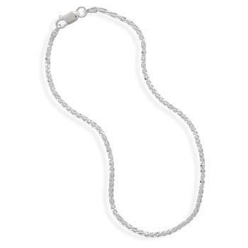 9" + 1" Butterfly Twist Anklet
