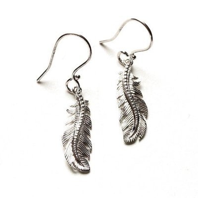 Courtyard Feather Earring