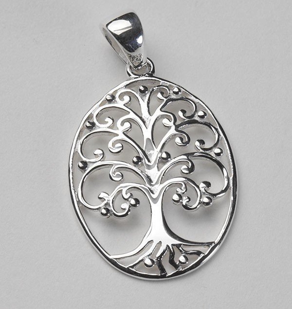 Southern Gates Collection Oval Oak Tree Pendant