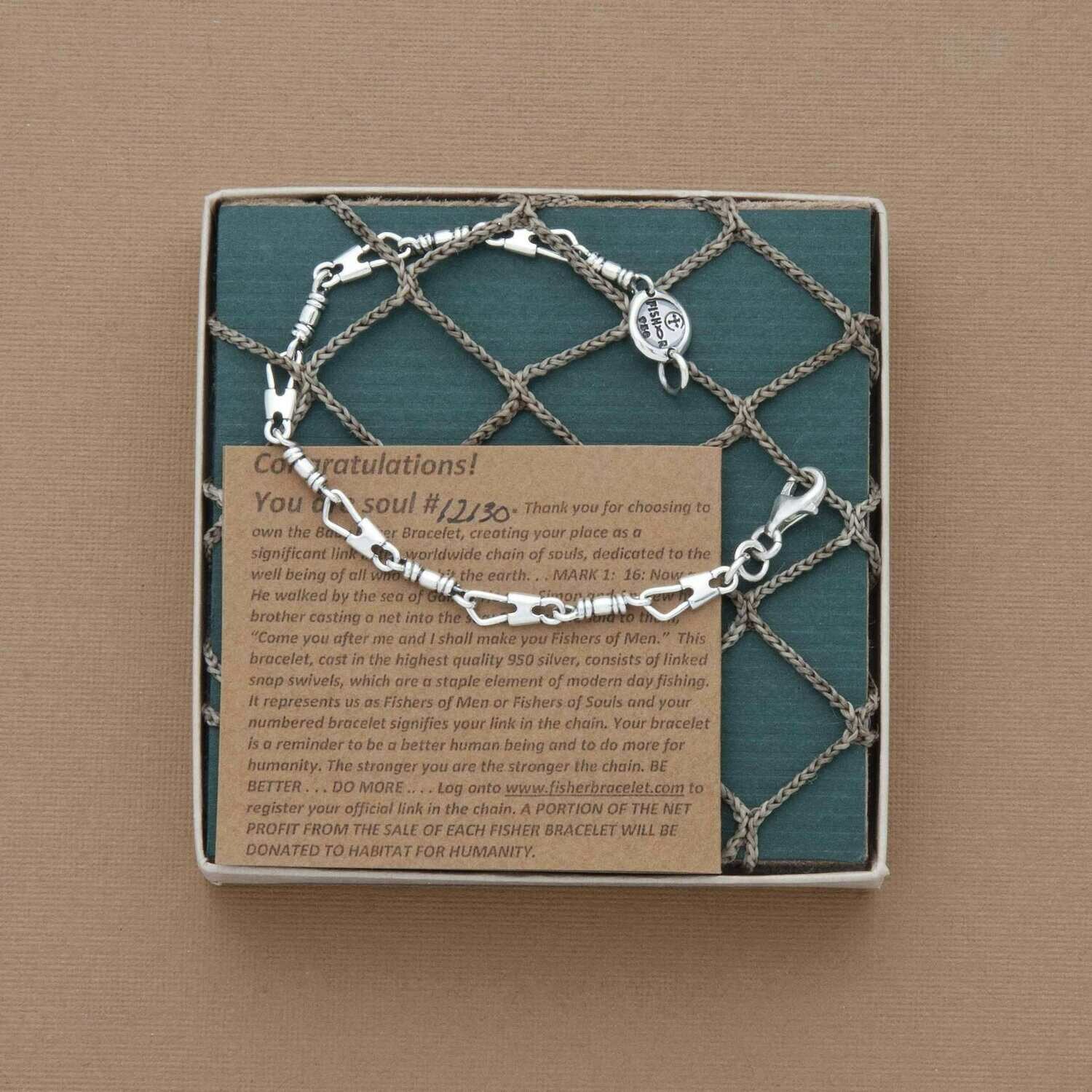 Petite Fisher Bracelet by Christian Taylor