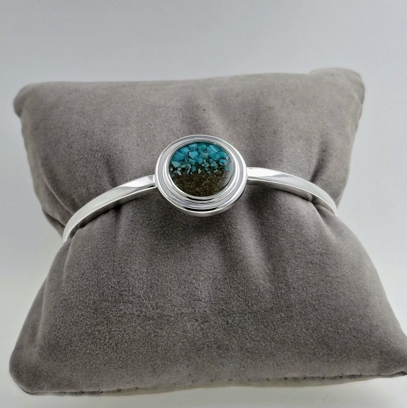 Dune Jewelry Explorer Collection Round Cuff Bracelet – Grand Isle, Louisiana