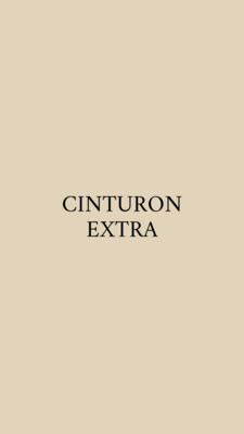 POR ENCARGO - CINTURON EXTRA