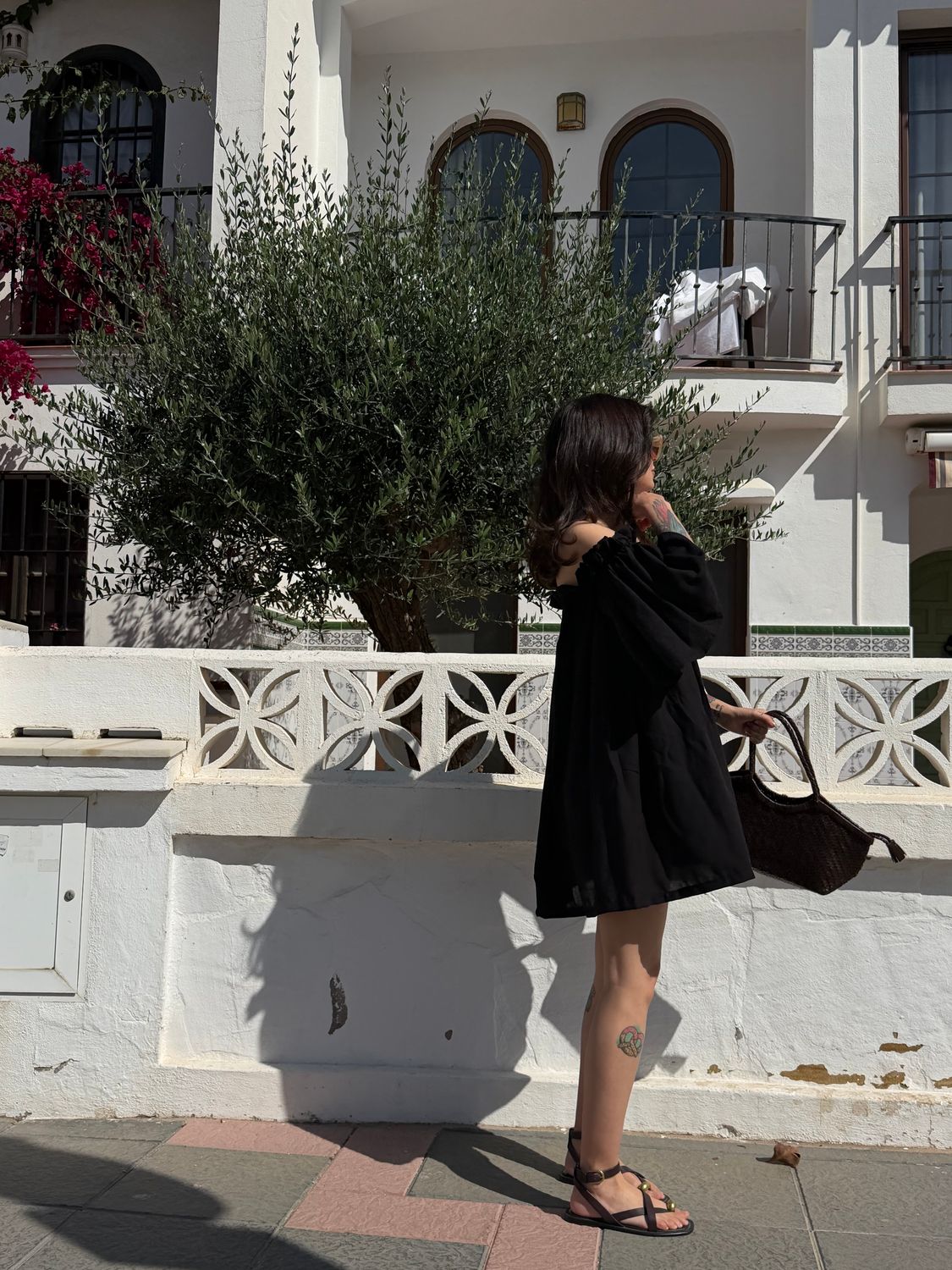 VESTIDO SITGES | Estilo casual fluido mediterráneo
