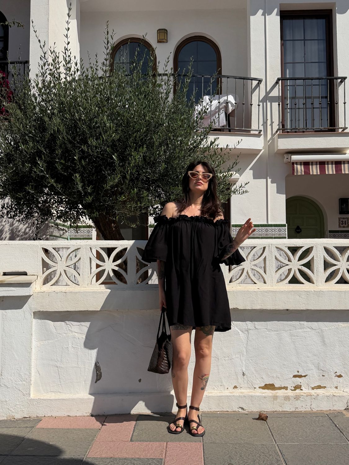 VESTIDO SITGES | Estilo casual fluido mediterráneo
