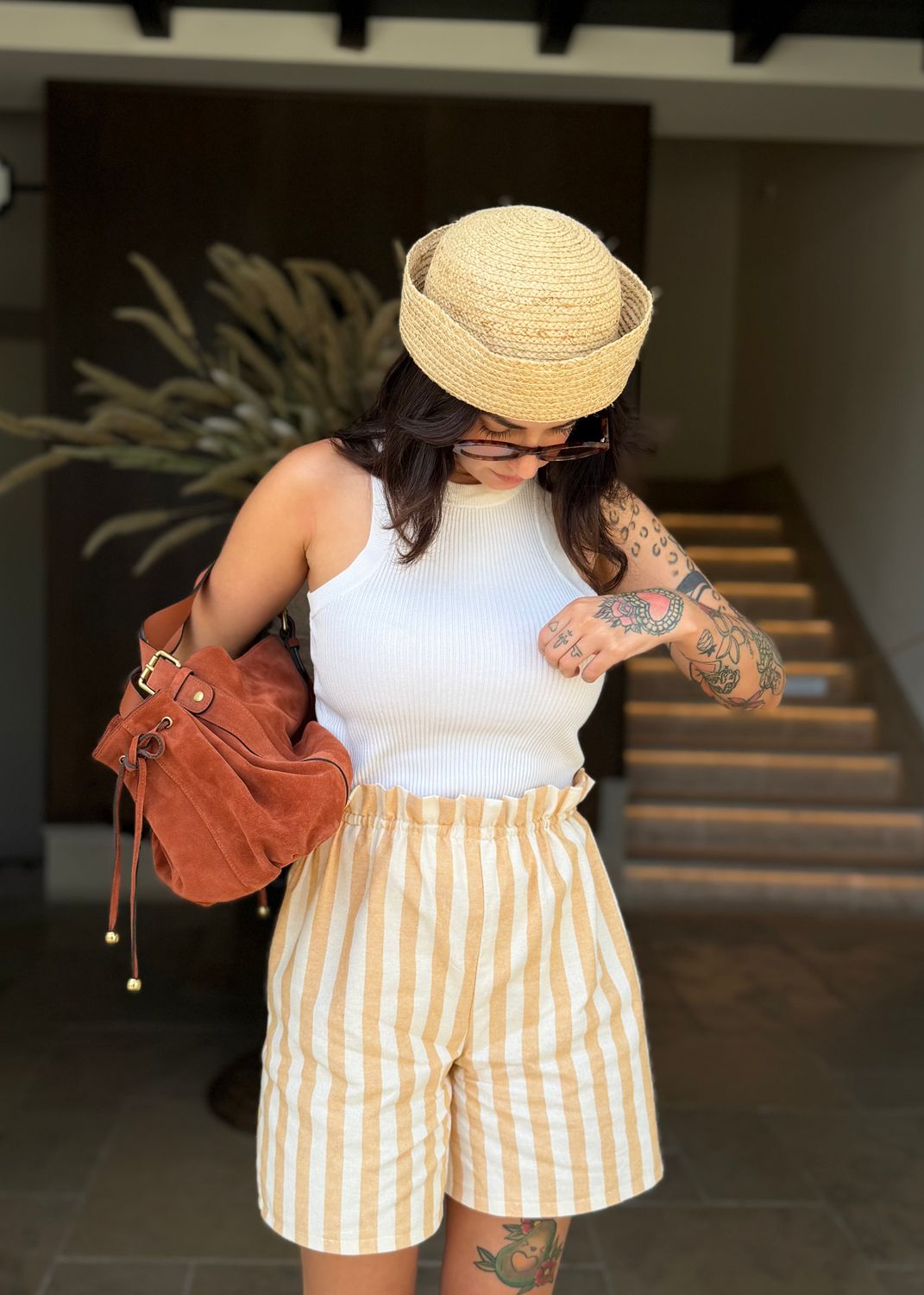 SHORT NIZA | Estilo elegante casual mediterráneo