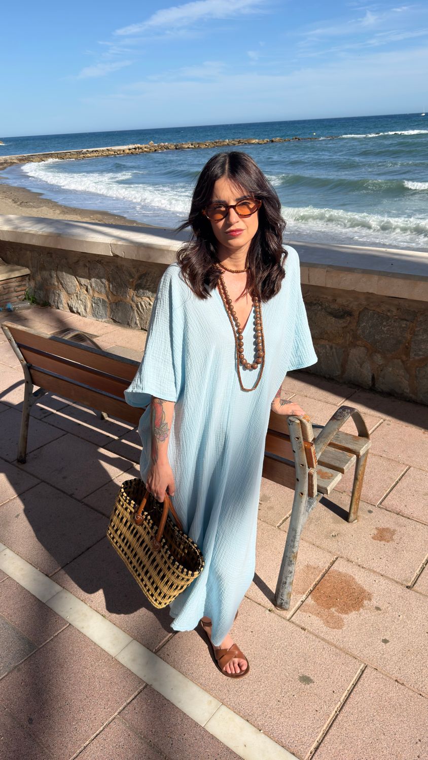 KAFTÁN MARBELLA | Estilo fluido mediterráneo