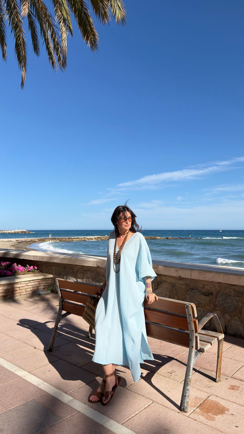 KAFTÁN MARBELLA | Estilo fluido mediterráneo
