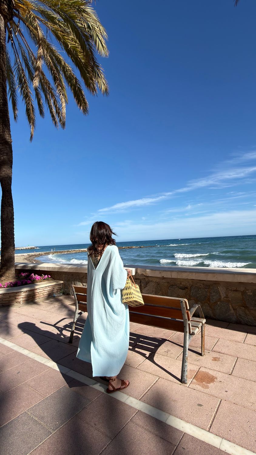 KAFTÁN MARBELLA | Estilo fluido mediterráneo