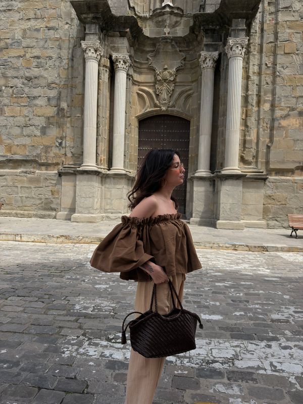 SITGES | Blusa de mujer confeccionado en Málaga