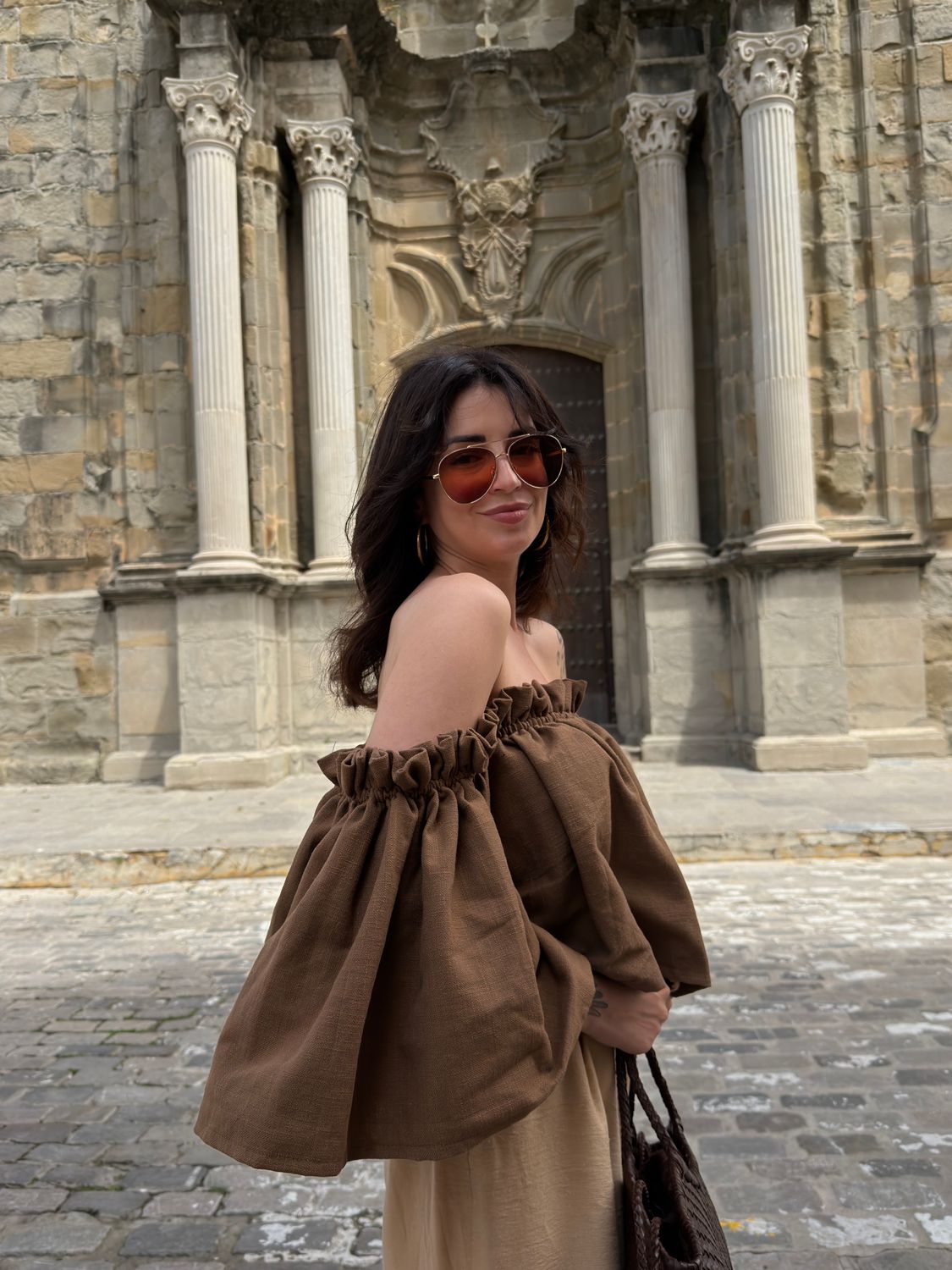 BLUSA TARIFA | Estilo elegante casual mediterráneo