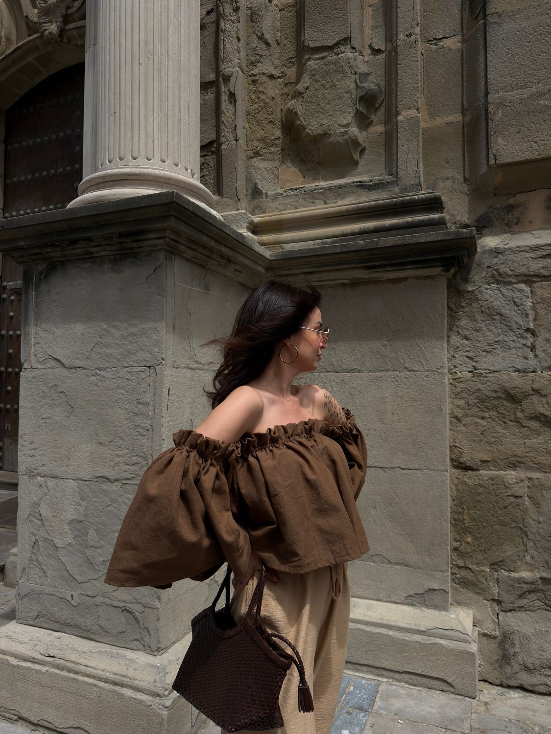 BLUSA TARIFA | Estilo elegante casual mediterráneo