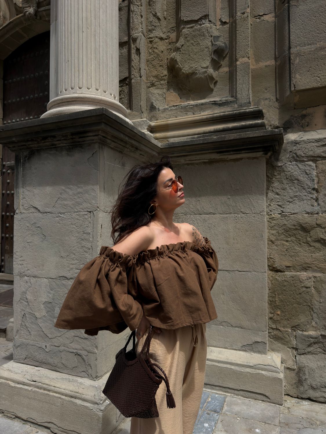 BLUSA TARIFA | Estilo elegante casual mediterráneo