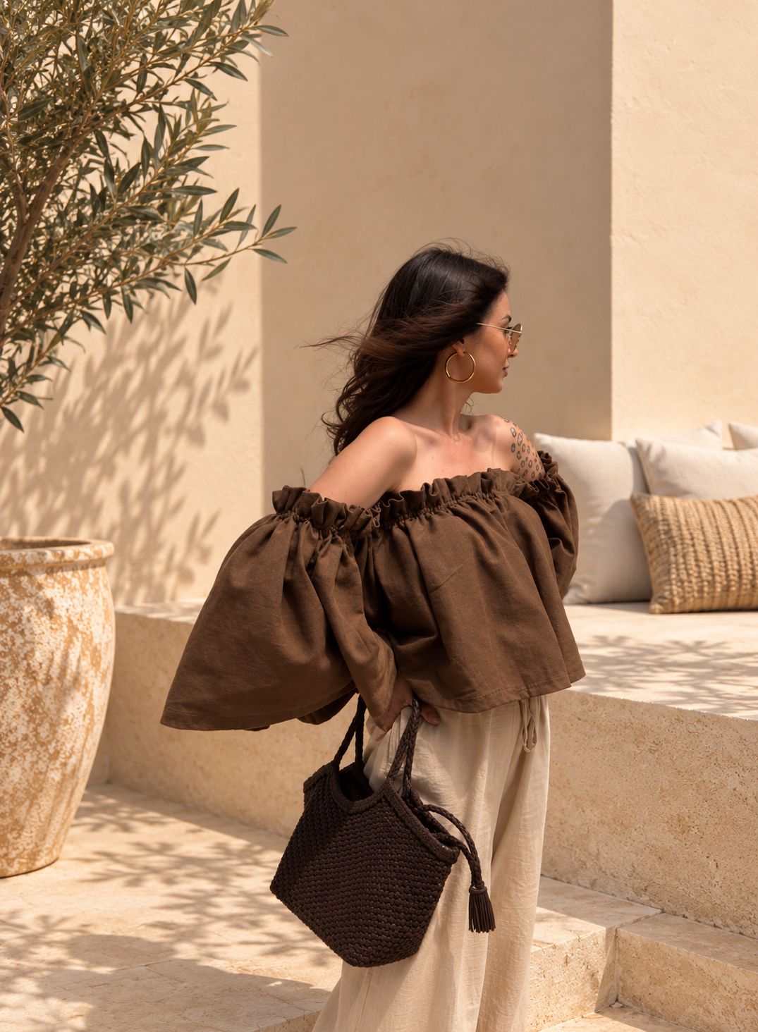 TARIFA | Blusa de mujer confeccionado en Málaga