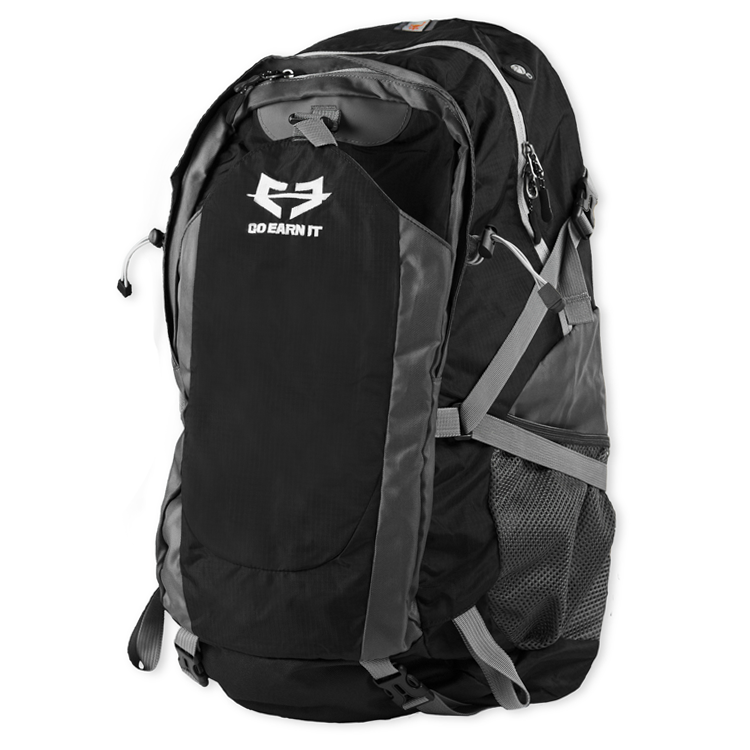 Store Journey Backpack Black Go Earn It
