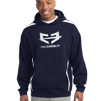 Go Earn It Varsity Hoodie - Navy Go Earn It Varsity Hoodie - Navy