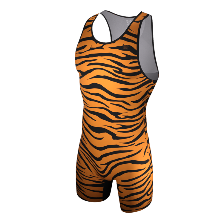 Store | Tiger Stripe Wrestling Singlet - Go Earn It