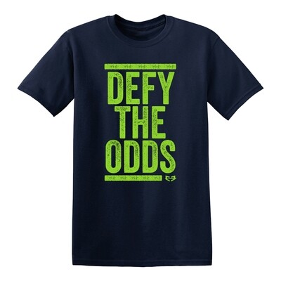 DEFY THE ODDS GRAPHIC TEE