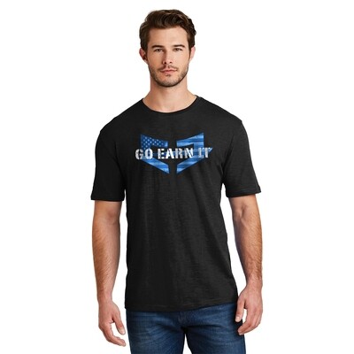 GEI STARS & BARS BLUE GRAPHIC TEE GEI STARS & BARS BLUE GRAPHIC TEE