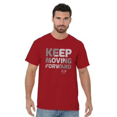 KEEP MOVING FORWARD GRAPHIC TEE - Red KEEP MOVING FORWARD GRAPHIC TEE - Red