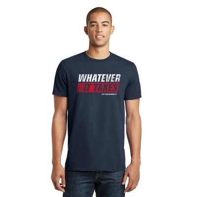 WHATEVER IT TAKES GRAPHIC TEE - Navy WHATEVER IT TAKES GRAPHIC TEE - Navy