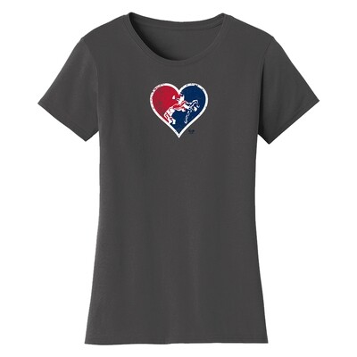 HEART 5 POINT GRAPHIC TEE (W)