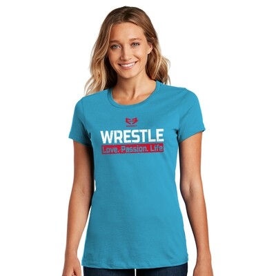 LOVE. PASSION. LIFE GRAPHIC TEE (W) LOVE. PASSION. LIFE GRAPHIC TEE (W)