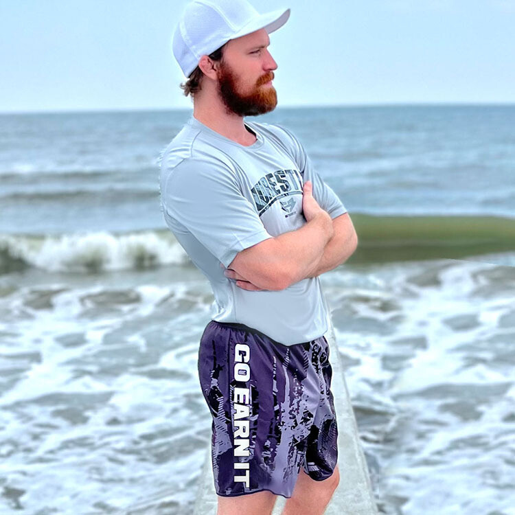 Go Earn It COLOR RUSH Shorts - BLACK