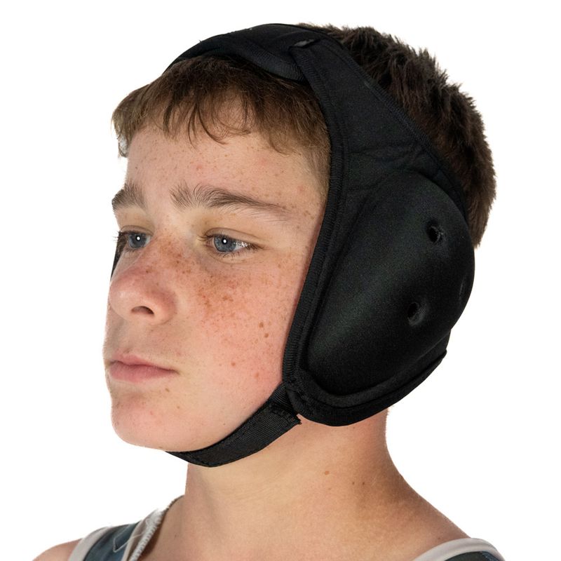 BLACK HEADGEAR - SOFT, ADJUSTABLE