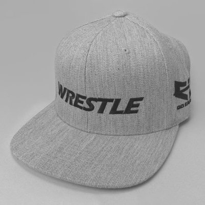 WRESTLE Snapback Hat - Gray Heather WRESTLE Snapback Hat - Gray Heather