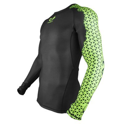 COMBAT Green Sleeve Compression Shirt LS COMBAT Green Sleeve Compression Shirt LS