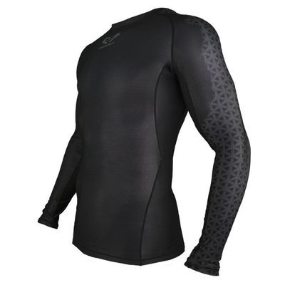 COMBAT Gray Sleeve Compression Shirt LS COMBAT Gray Sleeve Compression Shirt LS
