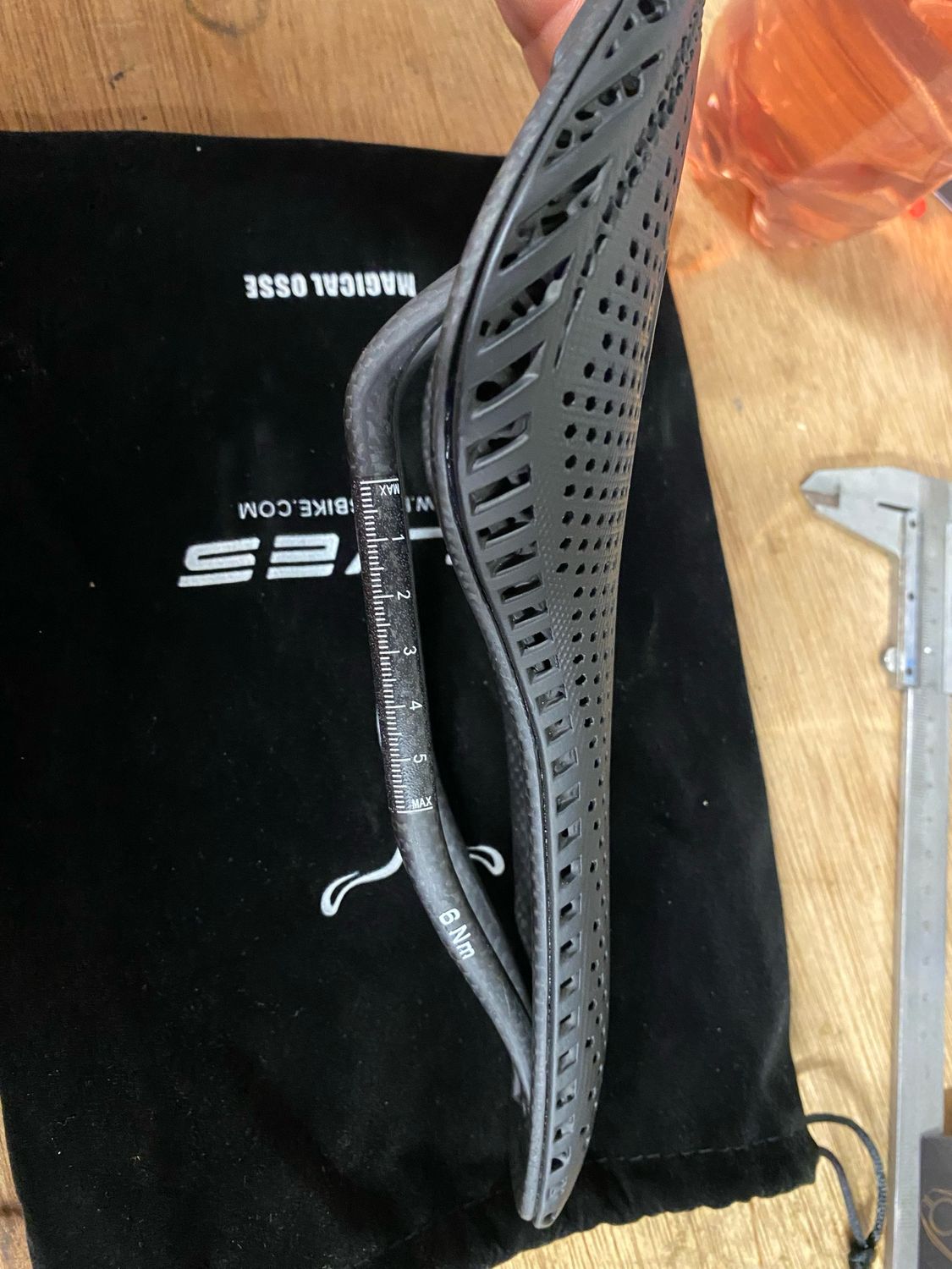 ELVES MAGICAL OSSE 3D Printed Saddle 135mm