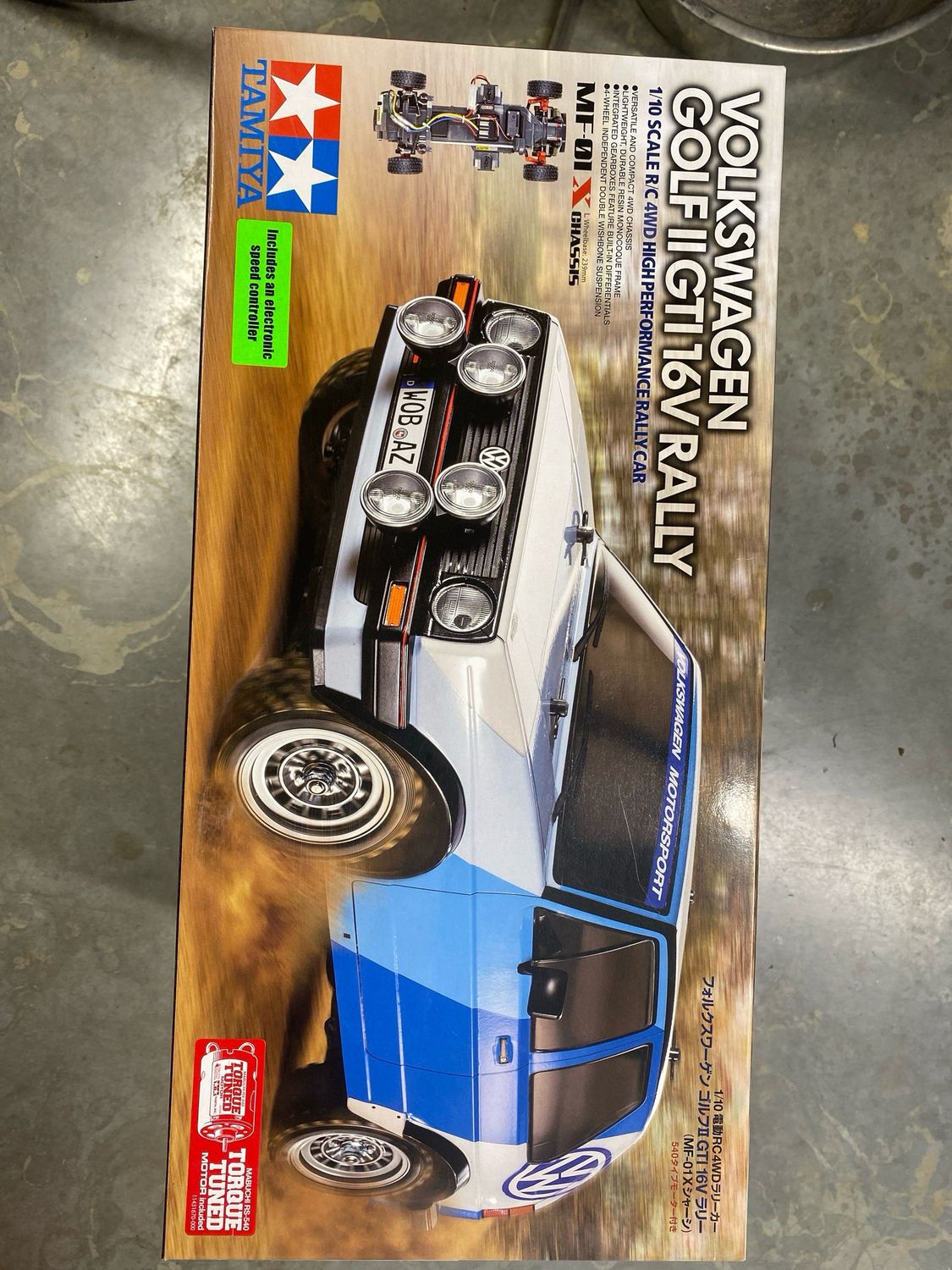 Tamiya volkswagen golf 2 gti 16v rally