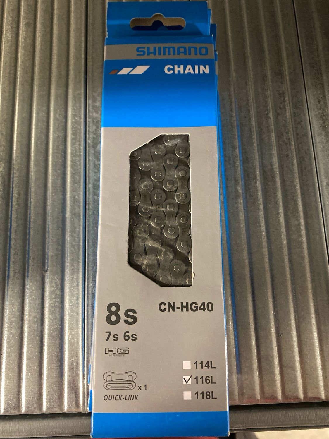 Shimano cn-hg40 8sp ketting