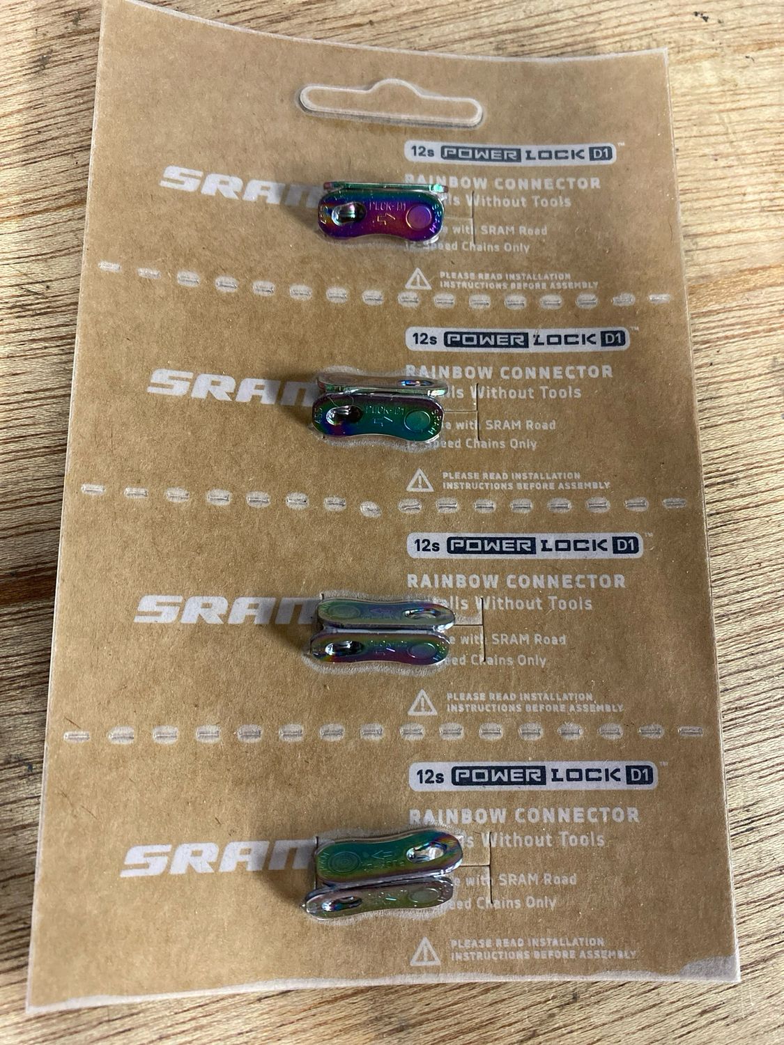 Sram kettingschakel rainbow 12sp (4st)