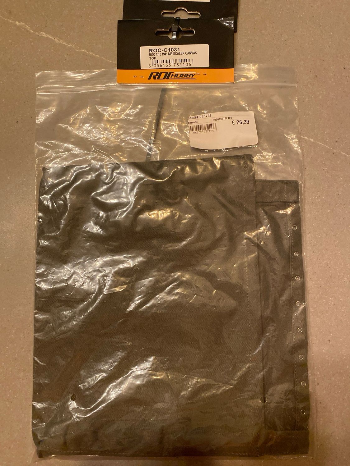 Rochobby 1/10 1941 mb scaler canvas top