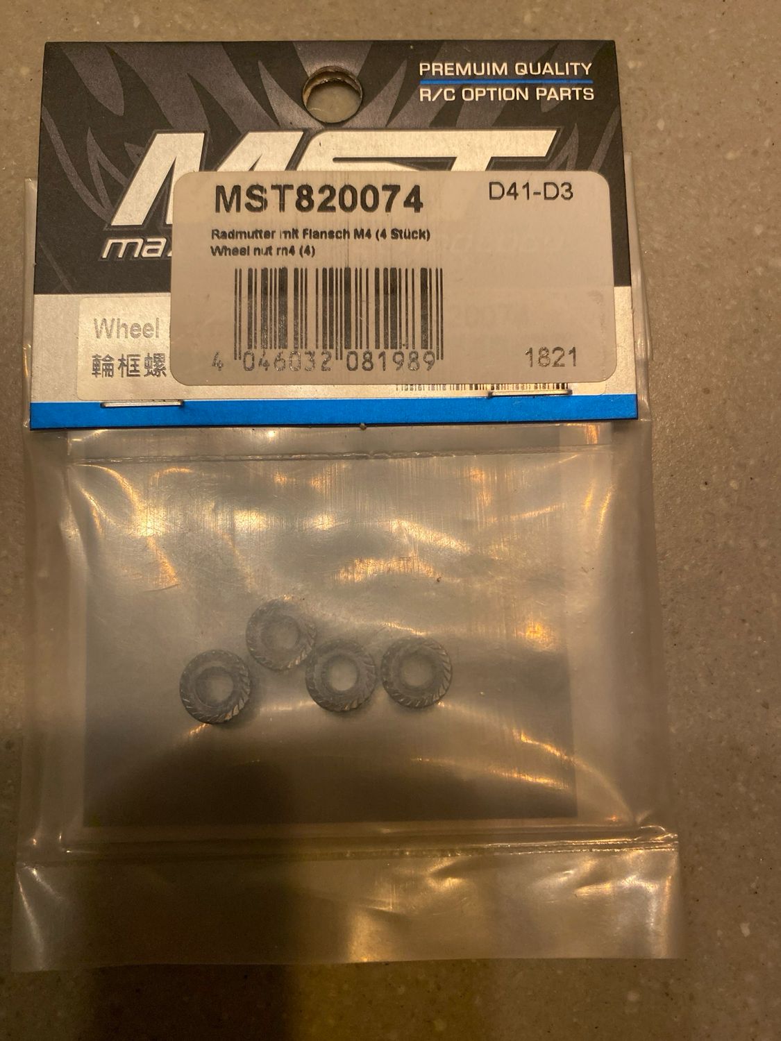 Mst 4 wielmoeren m4 (4st)