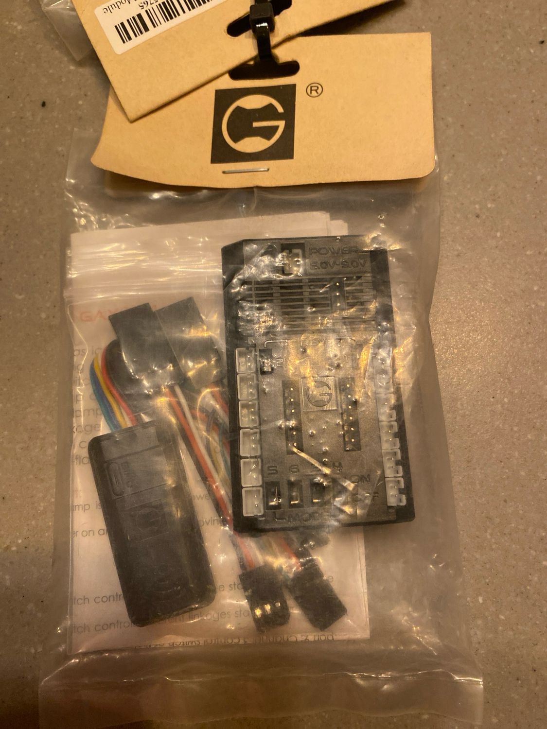 GRC 4ch wireless linkage light control en receiver module grc/g150