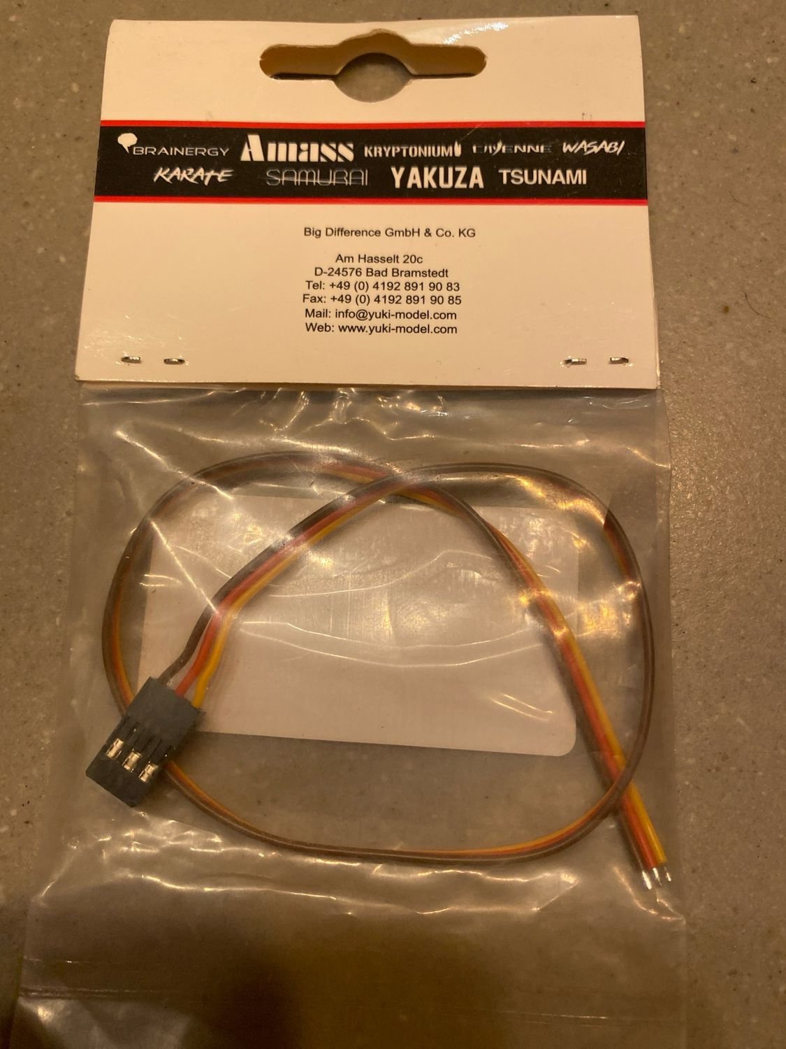 Yuki servo kabel uni 30cm