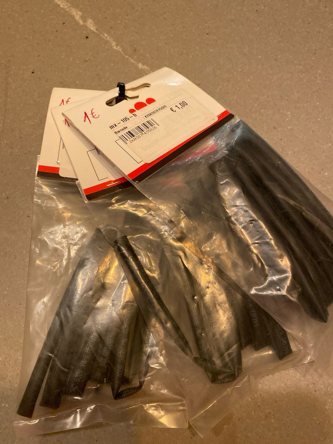 Yuki krimpkous 5mmx1m (3 pakjes)