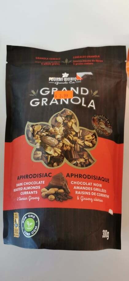 Granola  aphrodisiaque