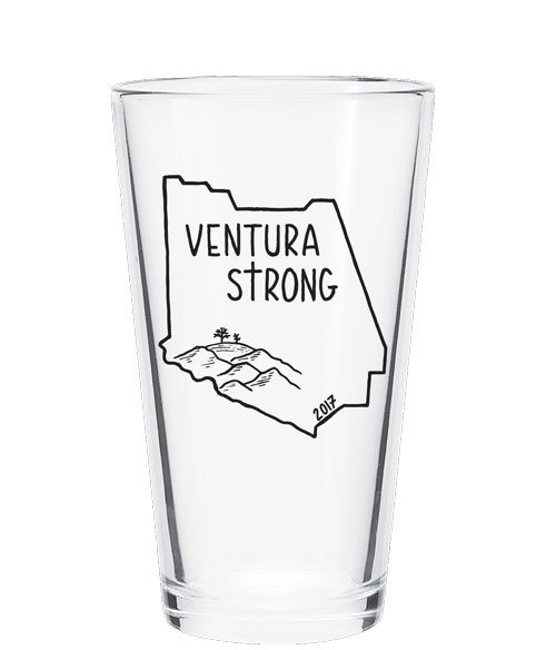Ventura Strong 16 oz Glass