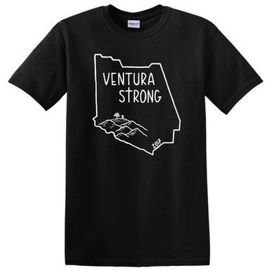 Ventura Strong T-Shirt- Black