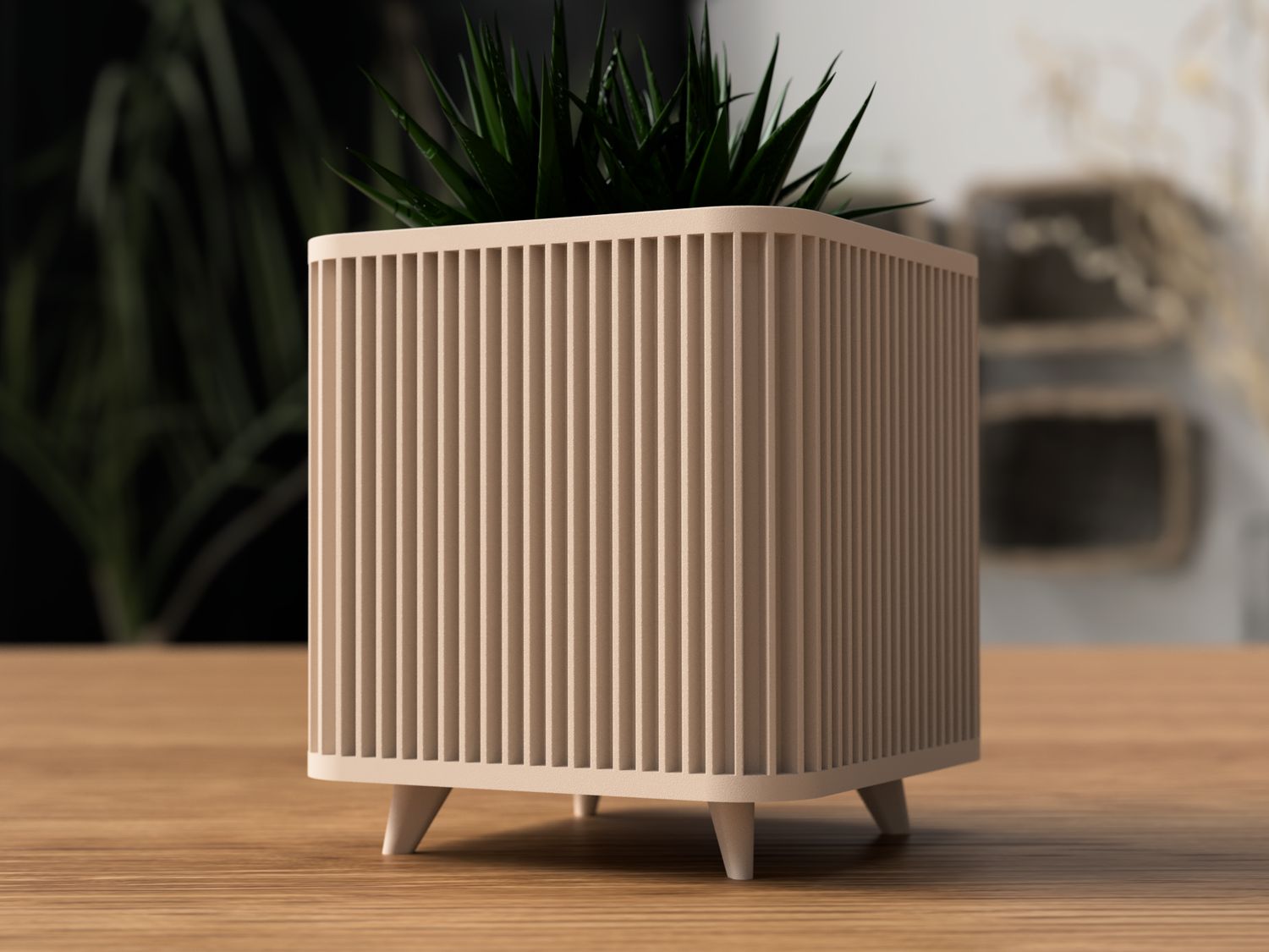 Square ridge planter
