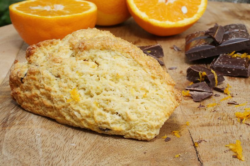 Chocolate orange scone qty 8
